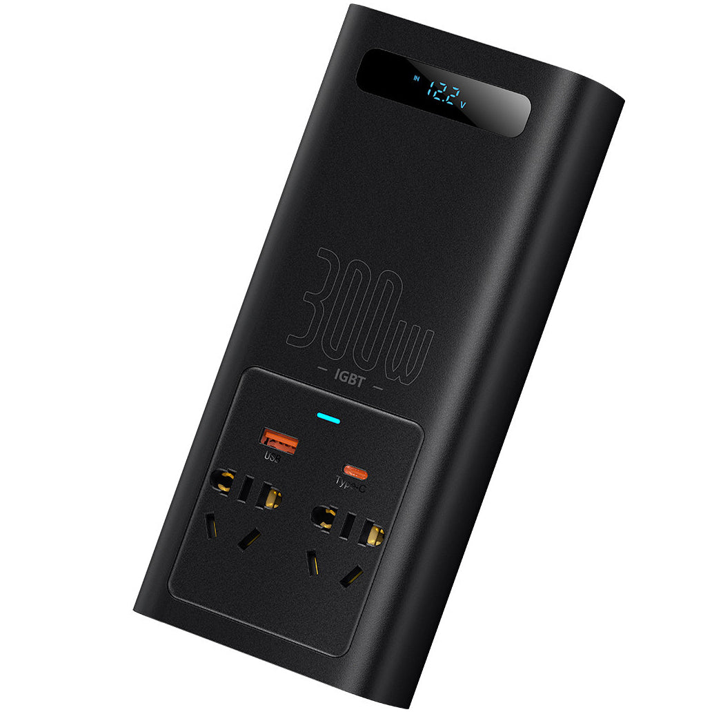 Invertor električni auto Baseus, 300W CGNB010101