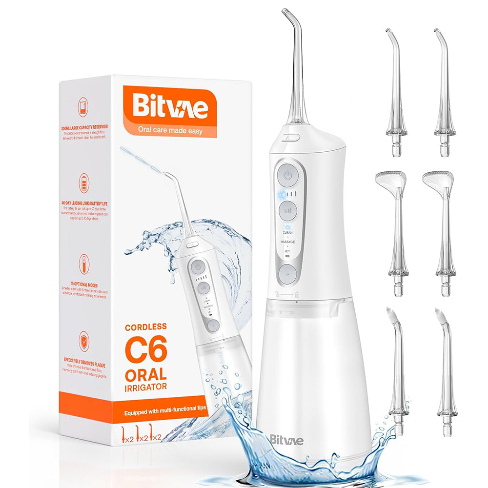 Oralni irigator Bitvae C6, Bijeli