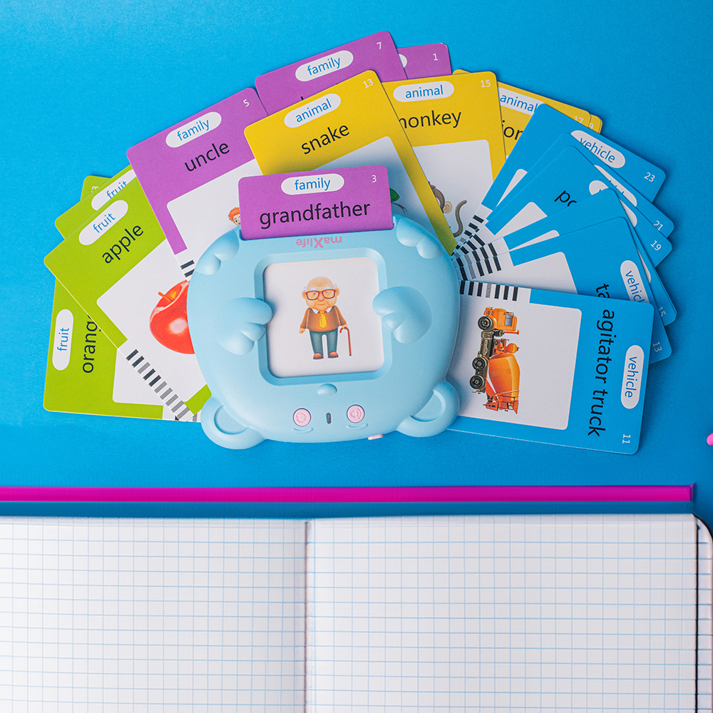 Edukativna igračka MaXlife MXLD-100 za učenje riječi na engleskom jeziku, Plava