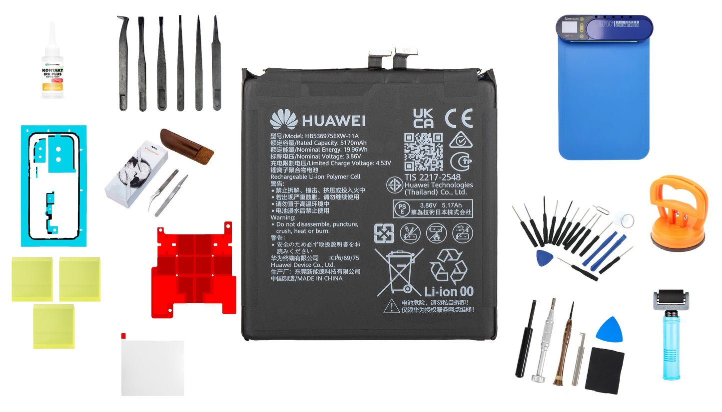Kit baterija HB536975EXW-11A za Huawei Pura 80 Pro Service Pack i posvećeni servisni alati