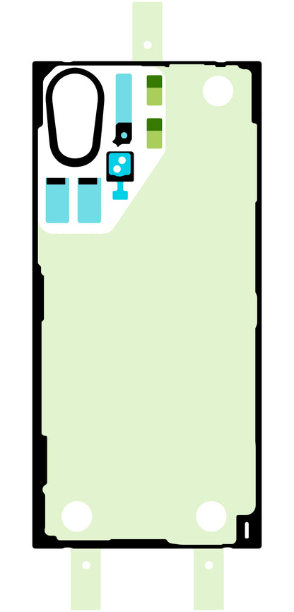 Kit Ljepilo Poklopac Baterije Samsung Galaxy S22 Ultra 5G S908, Service Pack GH82-27490A