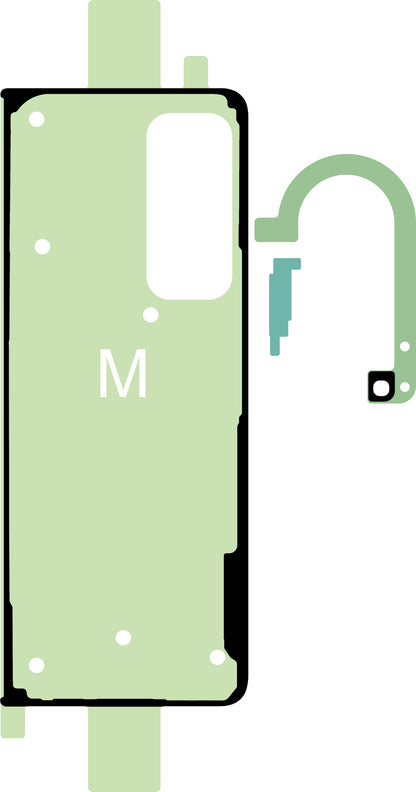 Kit Ljepilo Poklopac Baterije Samsung Galaxy Z Fold4 F936, Service Pack GH82-29456A