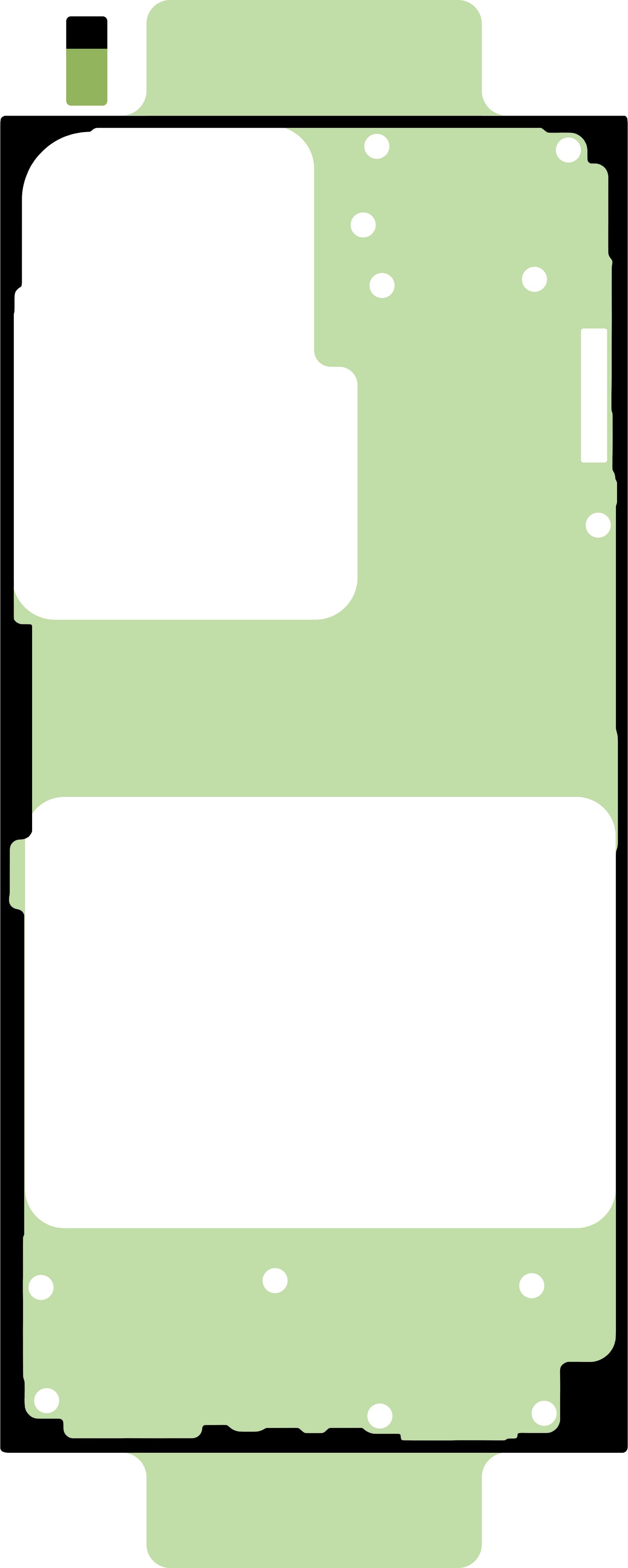 Kit Ljepilo Poklopac Baterije Samsung Galaxy S24 Ultra S928, Service Pack GH82-33392A