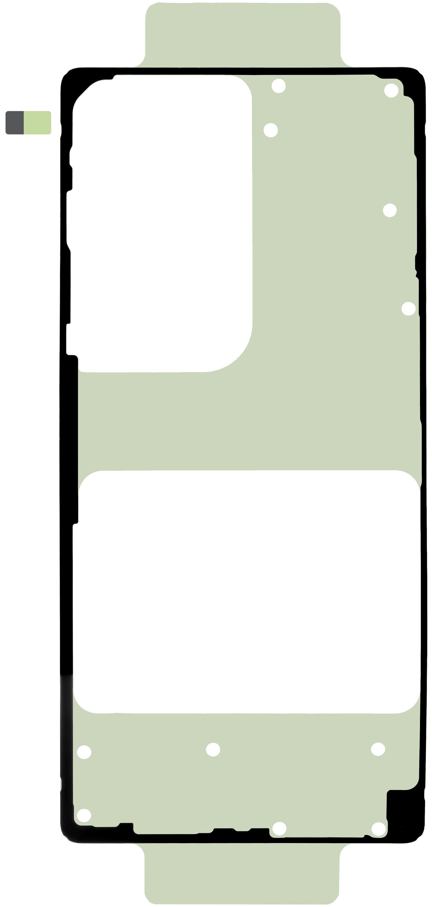 Kit Ljepilo Poklopac Baterije Samsung Galaxy S25 Ultra S938, Service Pack GH82-36520A