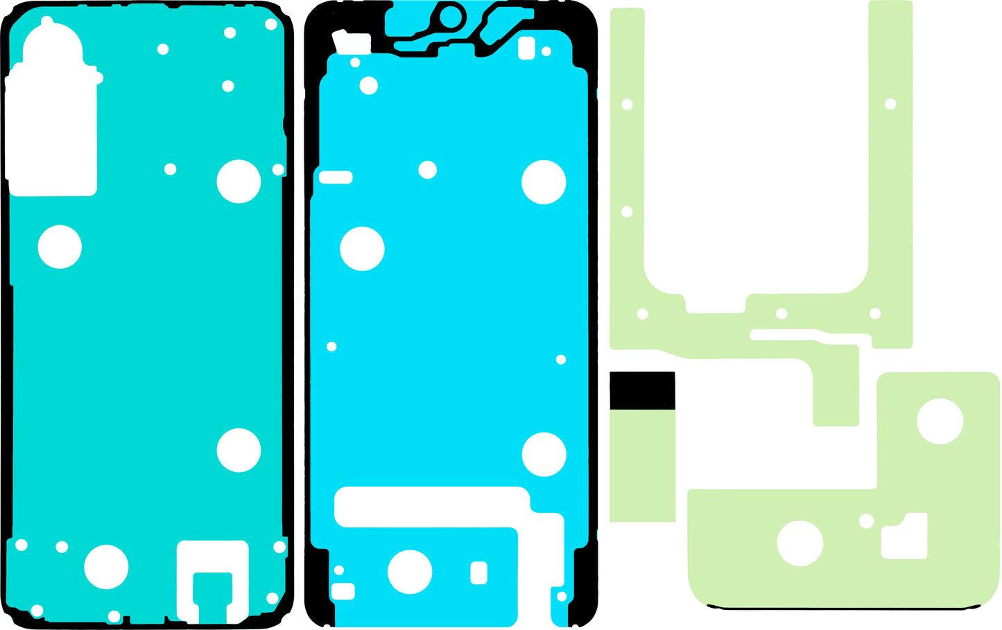 Kit Ljepilo za Zaslon Samsung Galaxy A57 5G, Service Pack GH82-39334A