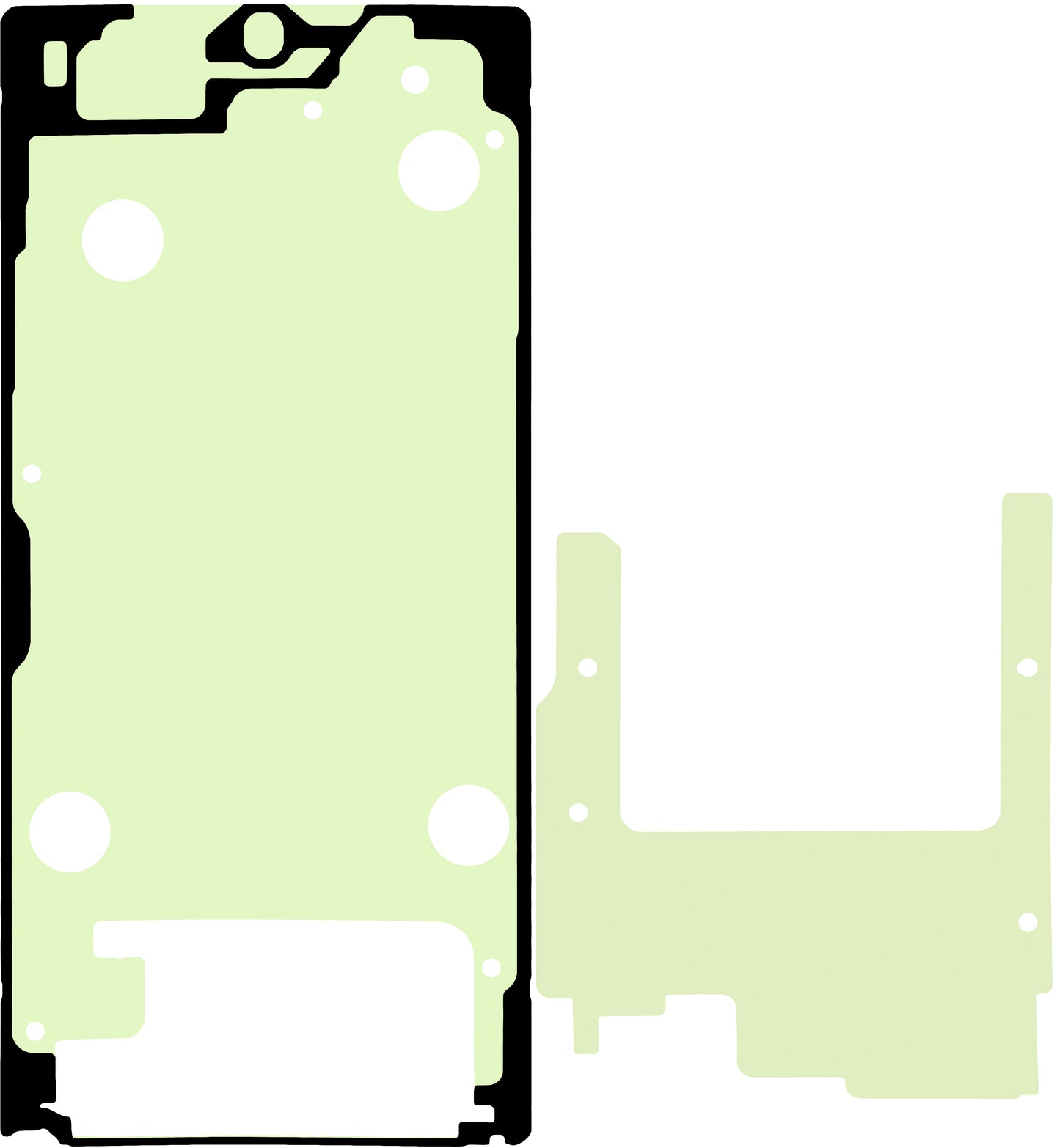 Kit Ljepilo za zaslon Samsung Galaxy S25 Ultra S938, Service Pack GH82-36522A