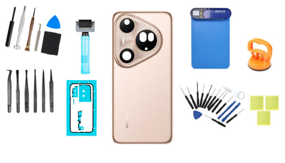 Kit poklopca baterije Huawei Pura 80 Ultra Prestige Gold Service Pack i posvećeni servisni alati