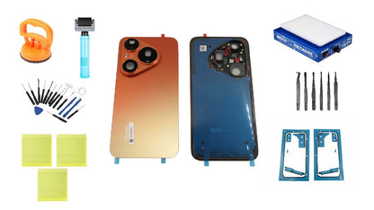 Komplet poklopca baterije Huawei Pura 90s Pro Orange Soda Service Pack i namjenski servisni alati