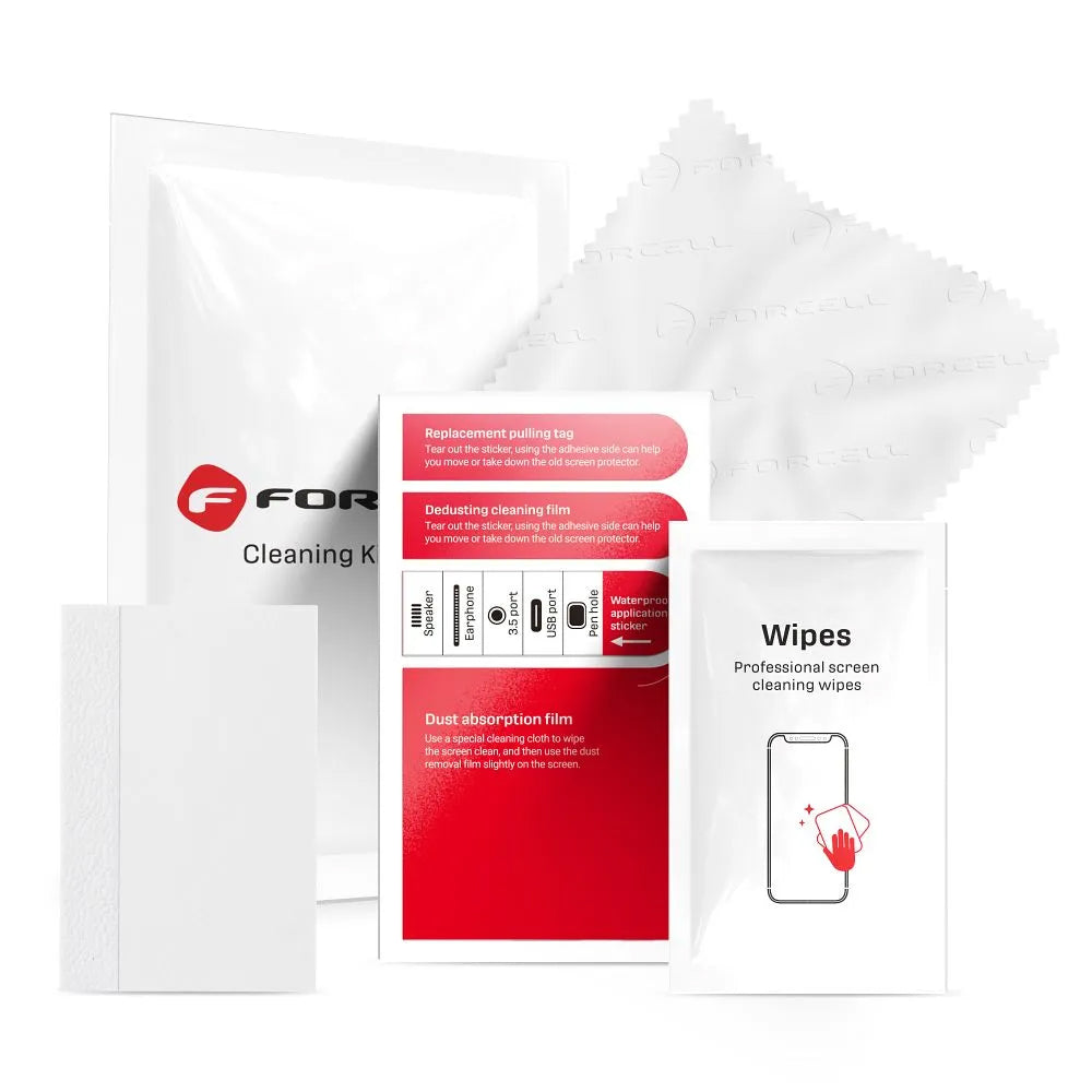 Set za nanošenje zaštitne folije Forcell, 4u1