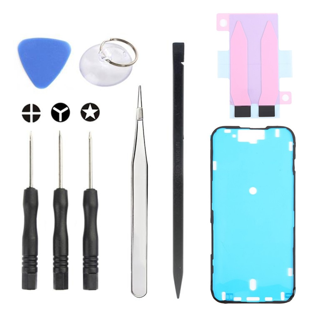 Kit za popravak Jiafa JF-8162 za zamjenu baterije Apple iPhone 15, 9in1