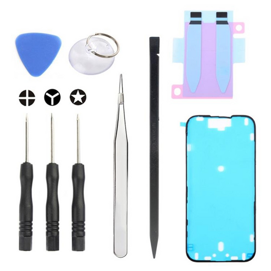 Kit za popravak Jiafa JF-8162 za zamjenu baterije Apple iPhone 16, 9u1
