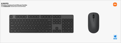 Bežični set tipkovnice i miša Xiaomi Combo, crni BHR6100GL