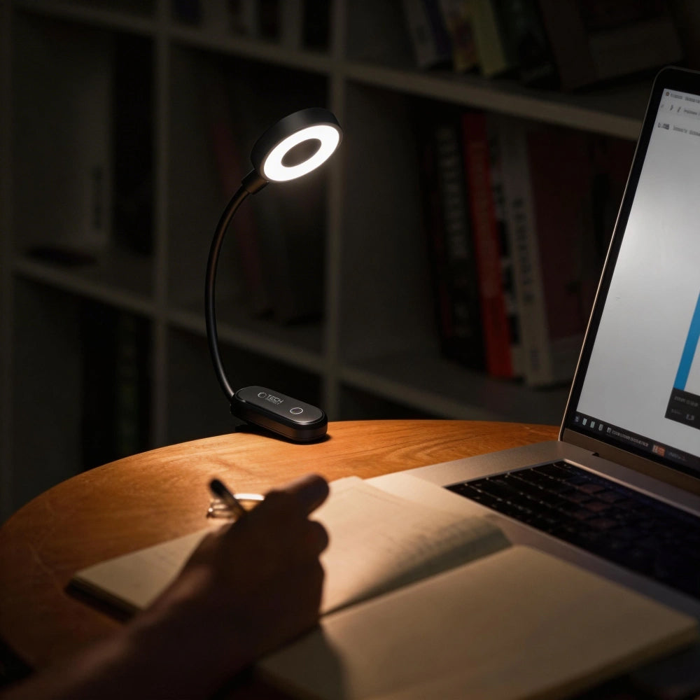 Prijenosna LED svjetiljka Tech-Protect LL100, Crna