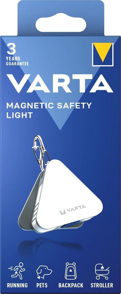 Led svjetiljka privjesak Varta Magnetic Safety Light, 25lm, Srebrna