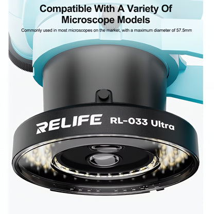 Lampa Relife RL-033 Ultra za mikroskop, crna