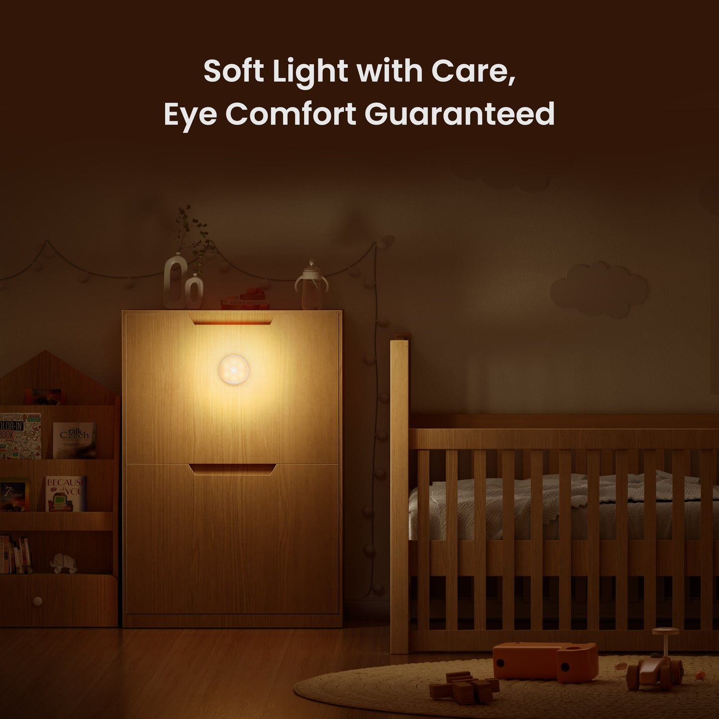 Led lampa za noćno svjetlo Yeelight Polaris 2, Senzor, Bijela YLYYD-0024