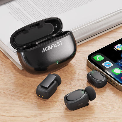 Lavaliera Acefast R2, USB-C, Set 2 komada, Crna