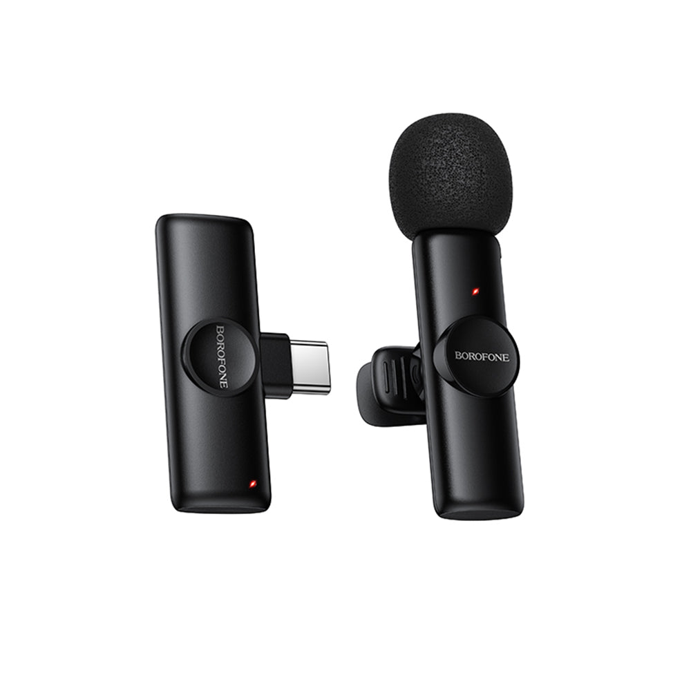 Lavalier Borofone BFK16 Winner, USB-C, Crna