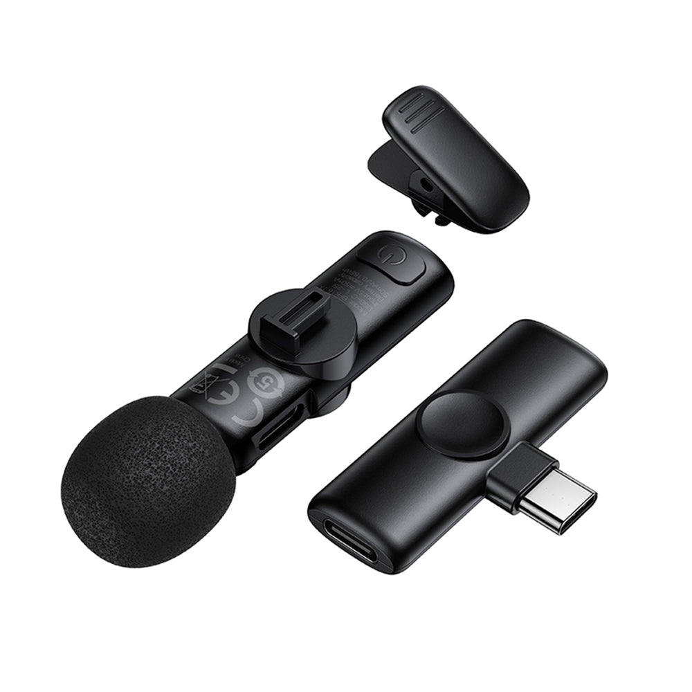 Lavalier Borofone BFK16 Winner, USB-C, Crna