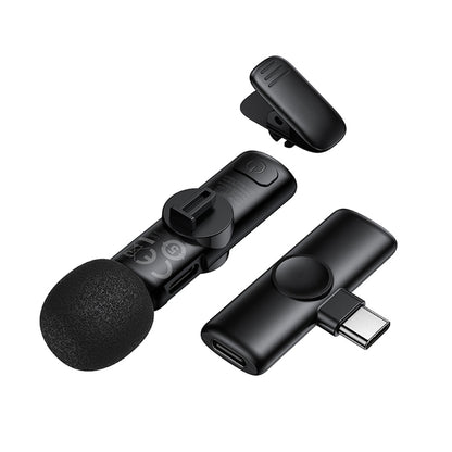 Lavalier Borofone BFK16 Winner, USB-C, Crna