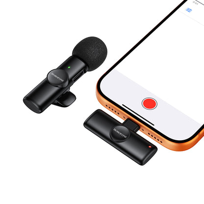 Lavalier Borofone BFK16 Winner, USB-C, Crna