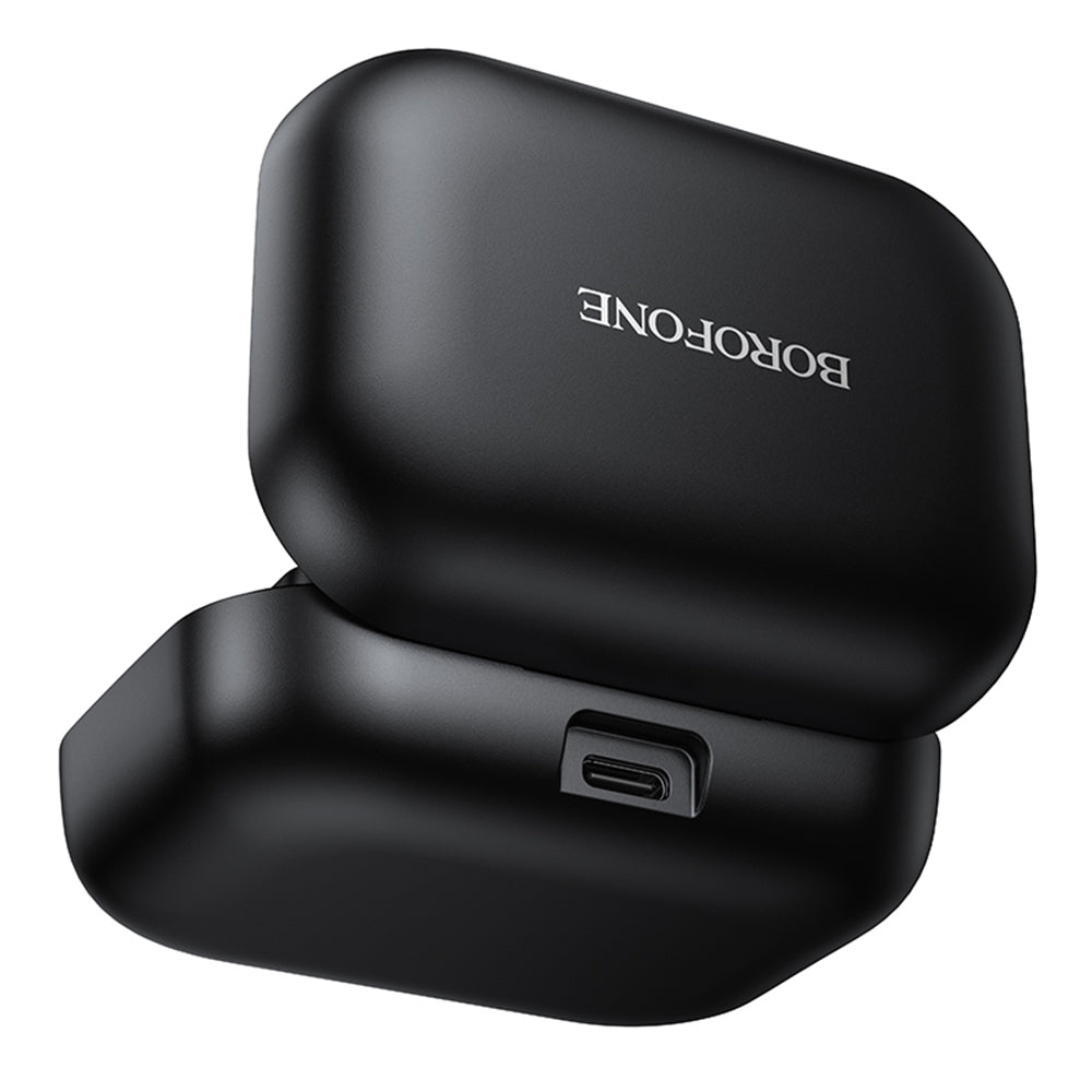 Lavalier Borofone BFK17 Lemai, USB-C, Set 2 komada, Crna