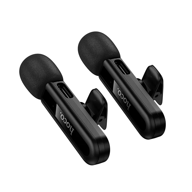 Lavaliera HOCO L20A, USB-C / Lightning, Set 2 komada, Crna