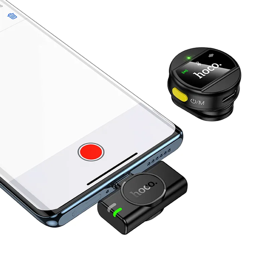 Lavaliera HOCO L21, USB-C, Crna