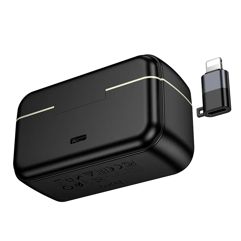 Lavaliera HOCO L22, USB-C / Lightning, Set 2 komada, Crna