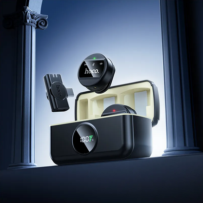 Lavaliera HOCO L22, USB-C / Lightning, Set 2 komada, Crna