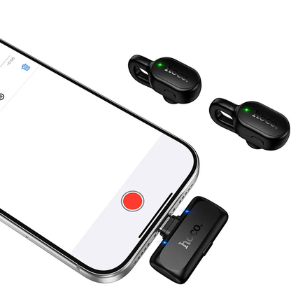 Lavalier HOCO L27, USB-C, Set 2 komada, Crna