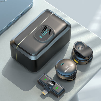 Lavalier Techsuit LW5, Lightning, Set 2 komada, Crna