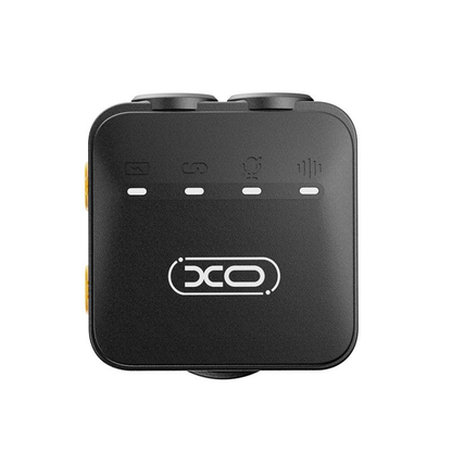 Lavalier XO Design MC15 Dual, USB-C / Lightning, Set 2 komada, Crna