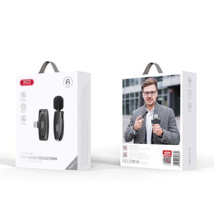 Lavaliera XO Design MKF08A, USB-C, Crna