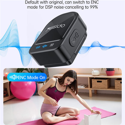 Lavaliera Yesido KR19, USB-C / Lightning, Set 2 komada, Crna