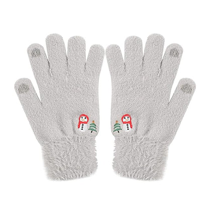Zimske Taktile Rukavice za Dame Techsuit ST0011, Veličina 17cm, Siva