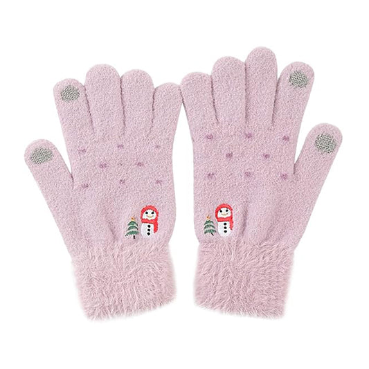 Zimske Taktile Rukavice za Dame Techsuit ST0011, Veličina 17cm, Ljubičaste