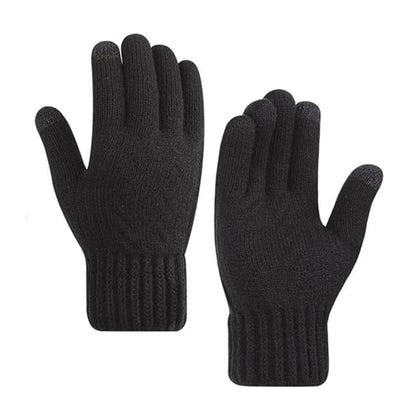Zimske Taktilne Rukavice za Dame Techsuit ST0015, Veličina 17cm, Crne