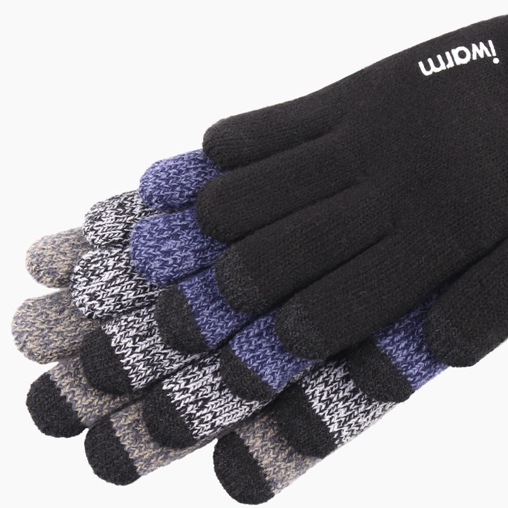 Zimske Taktile Rukavice Iwarm ST0005, Veličina 21cm, Siva