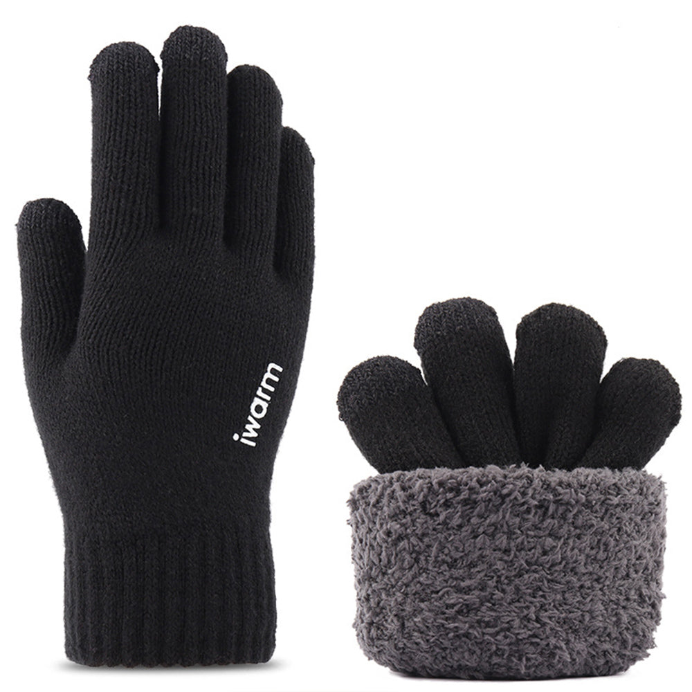 Taktičke zimske rukavice Iwarm ST0005, Veličina 21cm, Crne