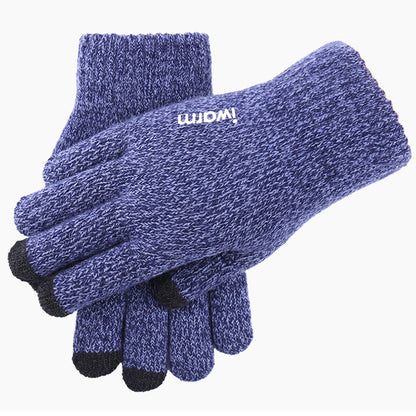 Zimske Taktile Rukavice Iwarm ST0018, Veličina 23cm, Plave