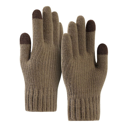 Zimske Taktile Unisex Rukavice Techsuit ST0012, Veličina 22cm, Smeđa