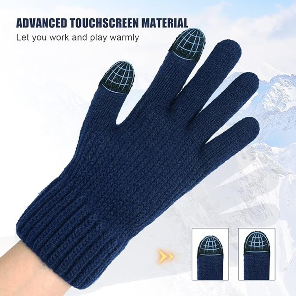 Zimske Taktile Unisex Rukavice Techsuit ST0012, Veličina 22cm, Smeđa