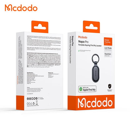 Mcdodo SmartTag Privjesak Napa Pro AT-3840 za iOS Series, Crna