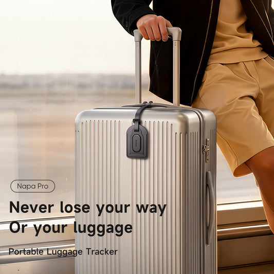 Mcdodo SmartTag Luggage Napa Pro AT-3790 za iOS Series, Crna