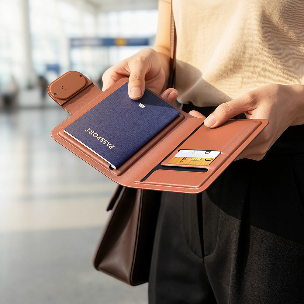Mcdodo SmartTag Passport Napa Pro AT-4180 za iOS Series, Crna