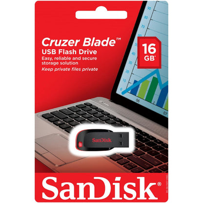 Vanjska memorija USB-A SanDisk Cruzer Blade, 16Gb SDCZ50-016G-B35
