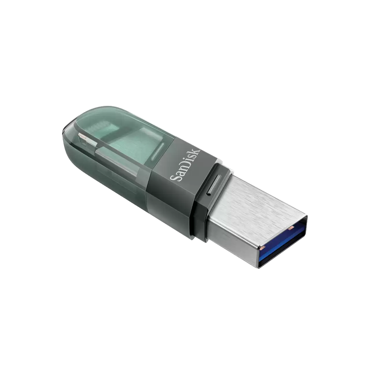 Vanjska memorija USB-A 3.0 / Lightning SanDisk iXpand Flip, 128Gb SDIX90N-128G-GN6NE