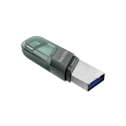 Vanjska memorija USB-A 3.0 / Lightning SanDisk iXpand Flip, 128Gb SDIX90N-128G-GN6NE