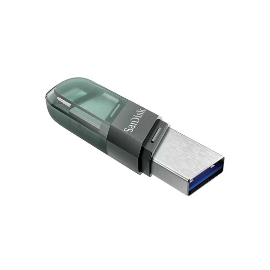 Vanjska memorija USB-A 3.0 / Lightning SanDisk iXpand Flip, 128Gb SDIX90N-128G-GN6NE